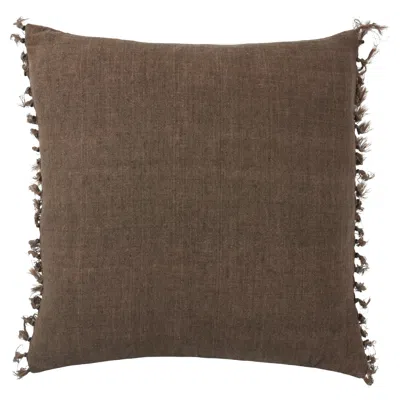 Scout & Nimble Majere Solid Brown Pillow