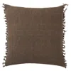 Scout & Nimble Majere Solid Brown Pillow