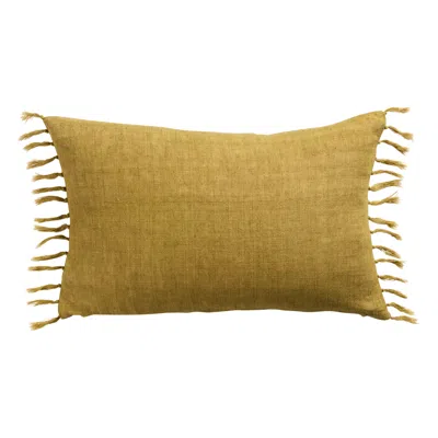 Scout & Nimble Majere Solid Citron Pillow