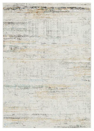 Scout & Nimble Mathis Abstract Ivory/ Gold Rug