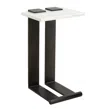 Scout & Nimble Mc Clain White Marble Accent Table