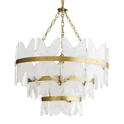 Scout & Nimble Millie Antique Gold Brass Steel Chandelier