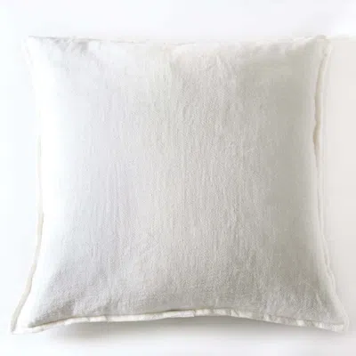 Scout & Nimble Montauk Linen Euro Sham   Cream