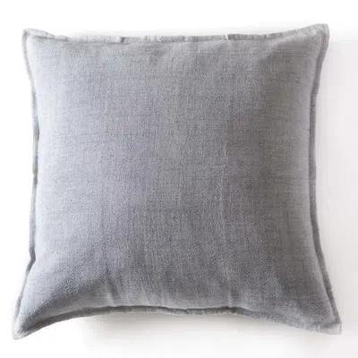 Scout & Nimble Montauk Linen Euro Sham   Ocean