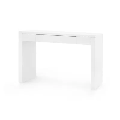 Scout & Nimble Morgan White Wooden Console Table