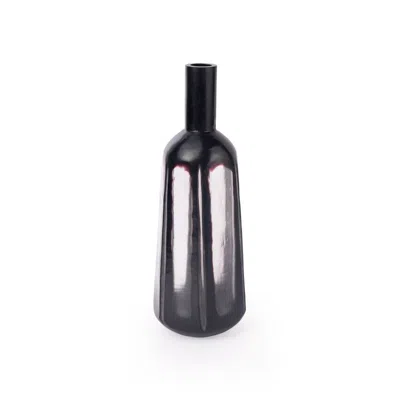 Scout & Nimble Nero Large Midnight Black Vase