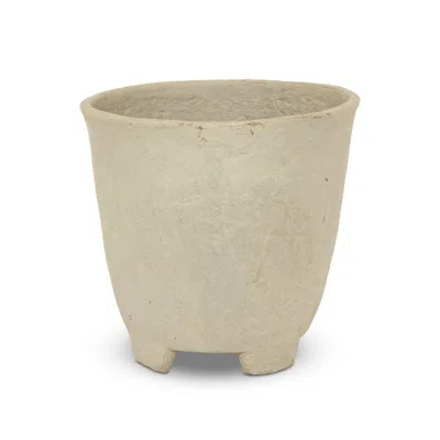 Scout & Nimble Olivos Paper Mache Footed Vessel