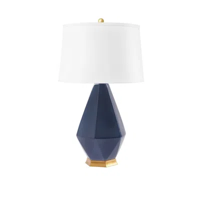 Scout & Nimble Olsen Star Sapphire Glazed Porcelain Table Lamp