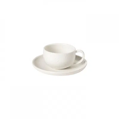 Scout & Nimble Pacifica Tea Cup And Saucer, Set Of 6   Salt