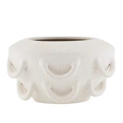 Scout & Nimble Paloma Speckled Ivory Ceramic Vase