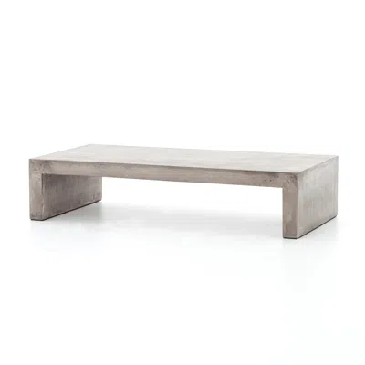Scout & Nimble Parish Grey Concrete Coffee Table