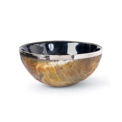 Scout & Nimble Polished Horn And Brass Bowl