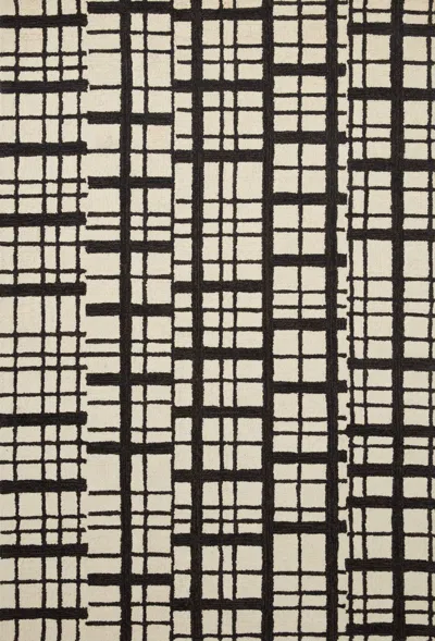 Scout & Nimble Polly Black / Ivory Rug