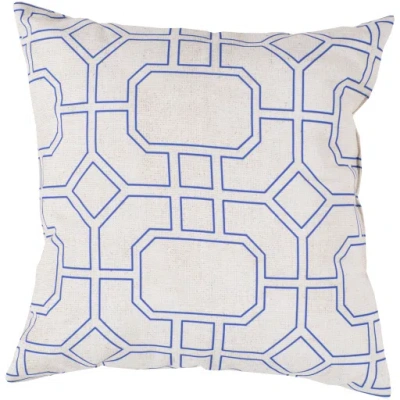 Scout & Nimble Rain Blue Geometric Outdoor Pillow
