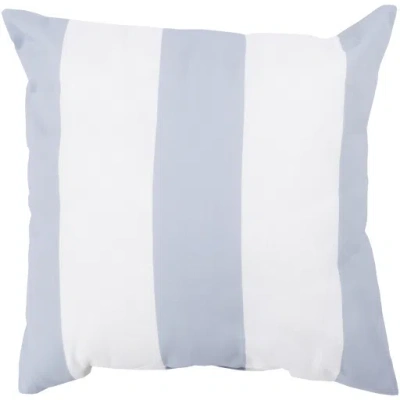 Scout & Nimble Rain Gray / Ivory Nautical Outdoor Pillow