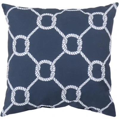 Scout & Nimble Rain Navy Rope Outdoor Pillow