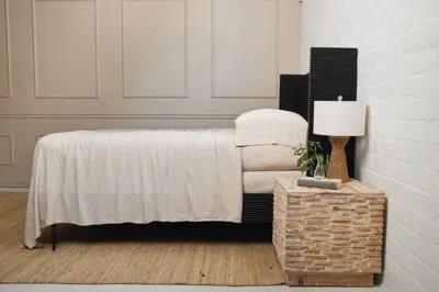 Scout & Nimble Remi Natural Bamboo/linen Sheet Set