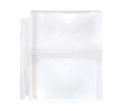 Scout & Nimble Remi White Bamboo/linen Sheet Set