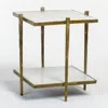 Scout & Nimble Ren Brass Aluminum End Table