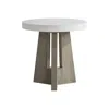 Scout & Nimble Rochelle Outdoor Two Tone Round Side Table