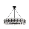 Scout & Nimble Rondelle Blackened Iron Chandelier
