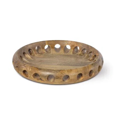 Scout & Nimble Savior Large Natural Mango Wood Bowl