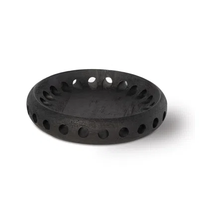 Scout & Nimble Savior Small Black Mango Wood Bowl