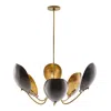 Scout & Nimble Savo Black Bronze Brass Chandelier
