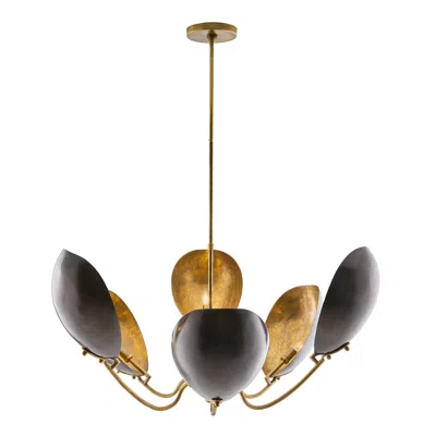 Scout & Nimble Savo Black Bronze Brass Chandelier