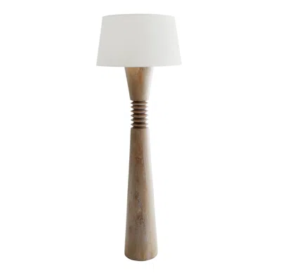 Scout & Nimble Sedona Silver Cerused Oak Floor Lamp