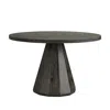 Scout & Nimble Seren Dark Ask Lava Stone Dining Table