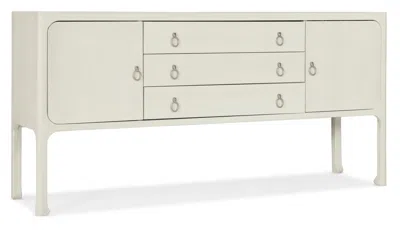 Scout & Nimble Serenity Cove Shore Wood & Raffia Sideboard