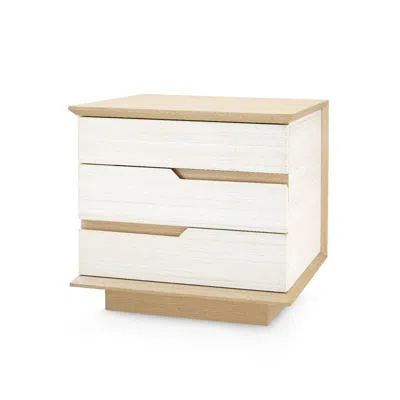 Scout & Nimble Simon Light Natural 3 Drawer Side Table