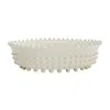 Scout & Nimble Spitzy Ivory Ceramic Centerpiece