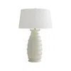 Scout & Nimble Spitzy Ivory Ceramic Lamp