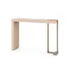Scout & Nimble Sutton Bleached Oak Abstract Console