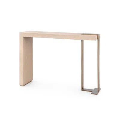 Scout & Nimble Sutton Bleached Oak Abstract Console