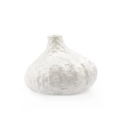 Scout & Nimble Tamarindo White Porcelain Vase
