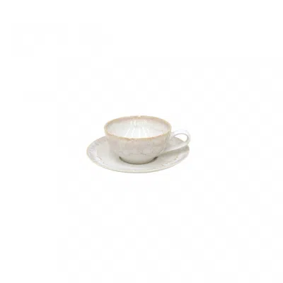 Scout & Nimble Taormina White Tea Cup And Saucer