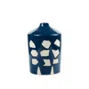 Scout & Nimble Taylor Ceramic Blue & Ivory Vase
