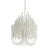 Scout & Nimble Tilda Small Whitewashed Wooden Chandelier