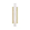 Scout & Nimble Velasco White & Gold Alabaster Sconce