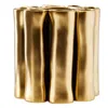 Scout & Nimble Vescovi Gold Ceramic Vase
