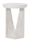 Scout & Nimble Voile Ivory Outdoor Rope Accent Table