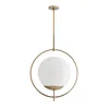 Scout & Nimble Volta Pale Brass Silver Steel Pendant