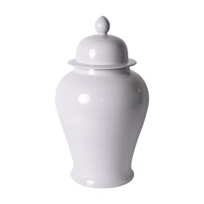 Scout & Nimble White Extra Large Temple Jar
