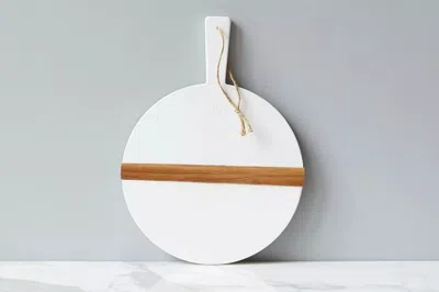 Scout & Nimble White Round Mod Charcuterie Board