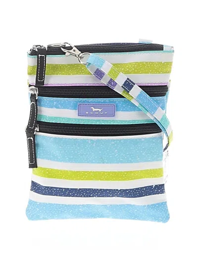 Pre-owned Scout Crossbody Bag In Blue