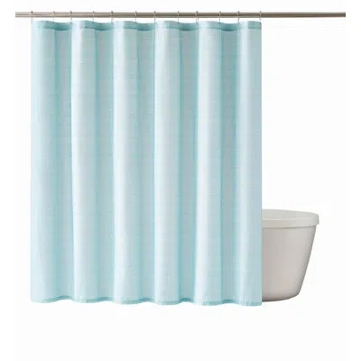 Scout Fine Lines Shower Curtain In Blue
