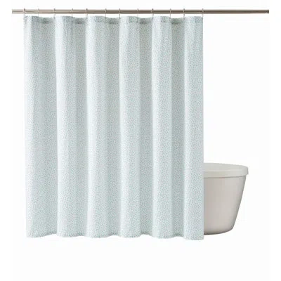 Scout Guys And Dots Shower Curtain In Blue;white